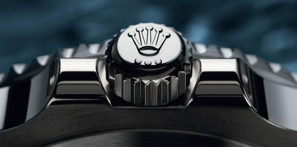 Rolex Watch – Crown Button Brand Logo
