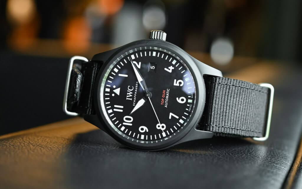 What is a Ceramic Watch Advantage and Disadvantage of Ceramic Watches IWC-Pilots-Watch-TOP-GUN-Automatic-Ceramic-Case