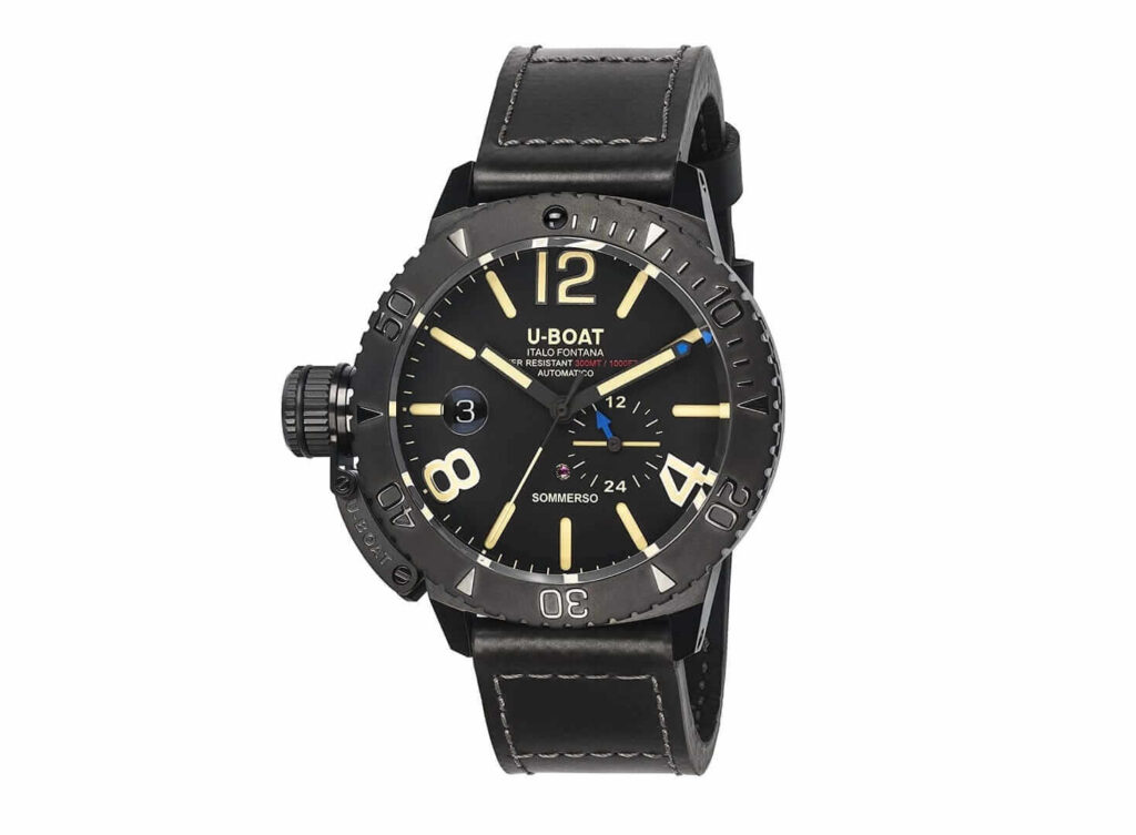 U-boat-Sommerso-9015-Mens-Automatic-Self-Winding-Watch Water Resistant Ratings of Watches
